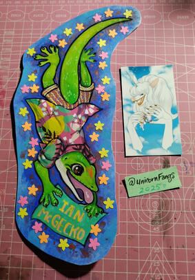 Ian McGecko full character badge. Ian McGecko full character badge.